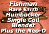 Fishman Rare Earth Magnetic Soundhole Pickups Demo - Humbucker, Single Coil, Blender, and the Economic Neo-D